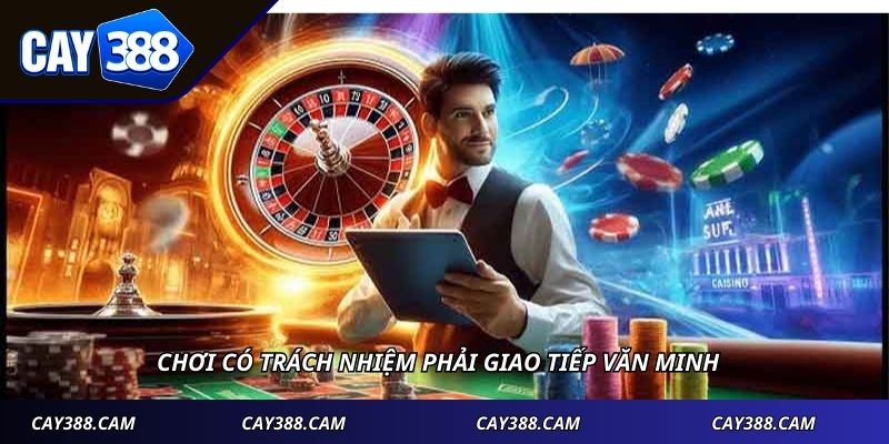 Chơi có trách nhiệm phải giao tiếp văn minh