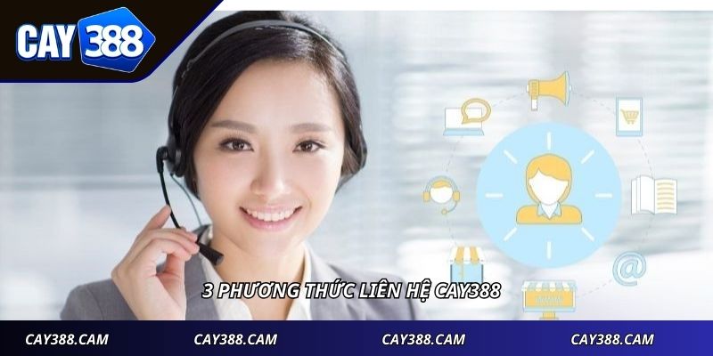 3 phương thức liên hệ CAY388