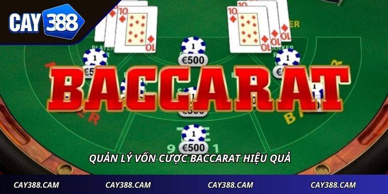 Quản lý vốn cược baccarat hiệu quả