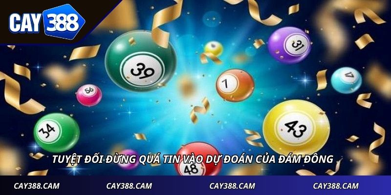 Tuyệt đối đừng quá tin vào dự đoán của đám đông